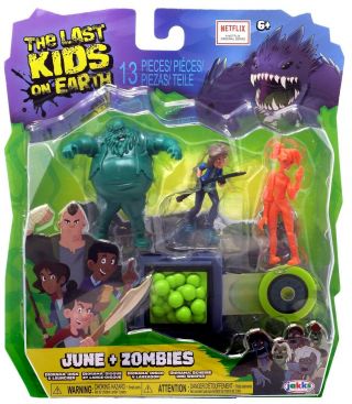 The Last Kids On Earth June,  Zombies Figure 3 - Pack