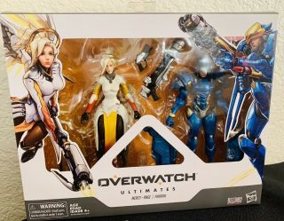 Hasbro Overwatch Ultimates Series Pharah And Mercy Dual Pack Action Figures