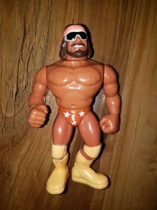Wwf Hasbro Macho Man Randy Savage Series 1 Vintage Wrestling Action Figure Wwe