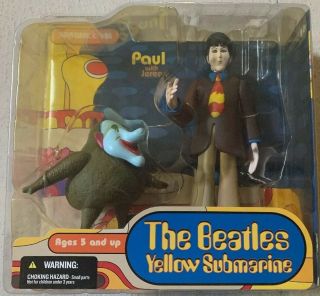 Mcfarlane Figure,  2004,  " The Beatles ",  Yellow Submarine,  Paul With Jeremy