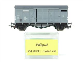 Ho Scale Liliput 25420 Cfl Luxembourg Closed Goods Wagon 103 5179 - 5