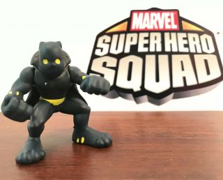 Marvel Hero Squad Black Panther W/ Yellow Eyes Wave 5