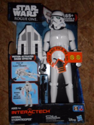 Star Wars Rogue One Imperial Stormtrooper Interactive Motion Activate 65,  Sounds