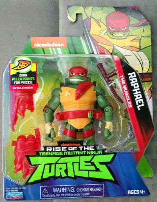 Rise Of Teenage Mutant Ninja Turtles Raphael The Muscles/tmnt/2018 Action Figure