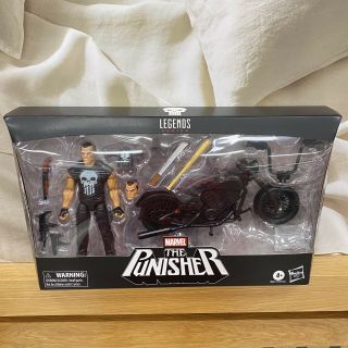 Marvel Legends Series The Punisher 6” Action Figure With Motorcycle Hasbro 2020