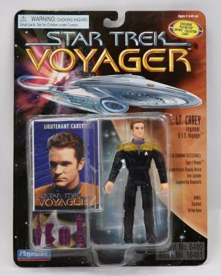 Star Trek Voyager Lt.  Carey Figure Playmates 1996