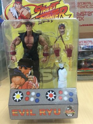 Street Fighter Evil Ryu Sota Toys Round 1 Mib