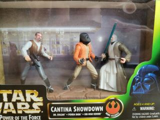 Cantina Showdown Star Wars Power of The Force Kenner 1997 Obi - Wan Kenobi 2