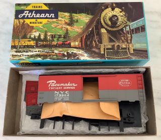 Vintage 1960s Athearn Ho Scale Nyc Pacemaker 40’ Box Car 173984