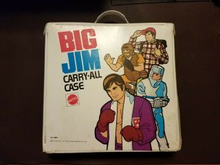 Vintage 1973 Big Jim Carry All Case Only
