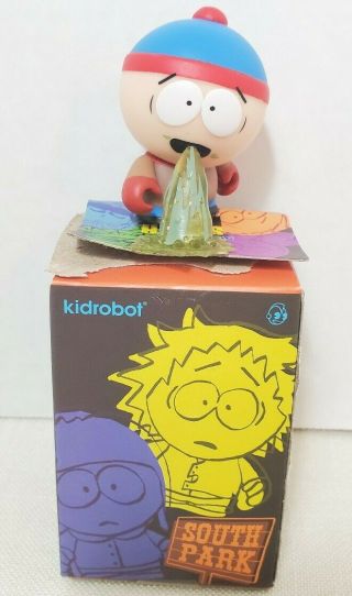 Stan Vomiting 2 - South Park Mini Series 2 By Kidrobot - 3 " Vinyl Figure