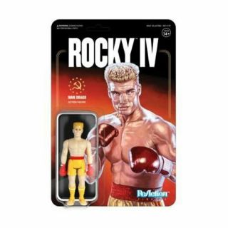 Rocky Iv Ivan Drago Reaction Figure Super7 Moc