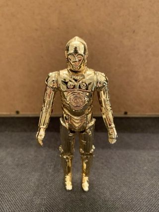 Star Wars Vintage 1977 C - 3p0 Droid Gold Kenner First 12 Anh