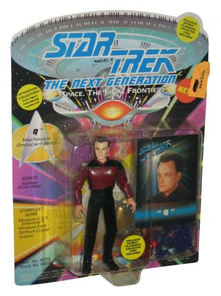 Star Trek The Next Generation Q In Starfleet Uniform (1993) Playmates Figure