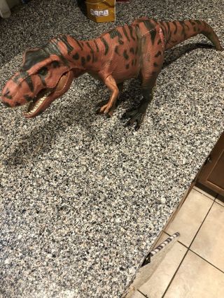 Vintage Kenner Jurassic Park T - Rex Action Figure Jp09 93 (missing Piece Of Tail)