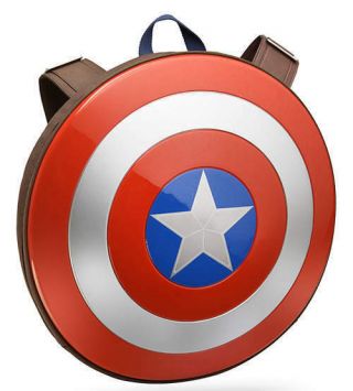 Marvel 75th Anniversary Captain America Shield Backpack Bag