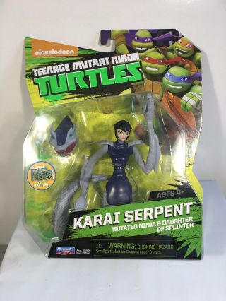 Nickelodeon Teenage Mutant Ninja Turtles Tmnt Karai Serpent Action Figure 2014