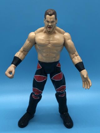 Chris Benoit 1999 Jakks Titan Tron Live Wwe Wrestling Figure The Crippler Red