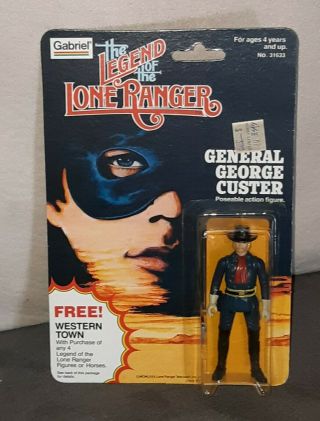 Gabriel 1980 Legend Of The Lone Ranger General George Custer Vtg Toy