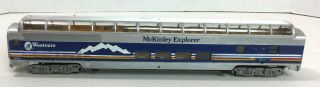 Ho Scale Mckinley Explorer (westours) All Dome Passenger Car By Bachmann 20g