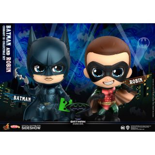Hot Toys Dc Batman Forever Cosbaby Batman And Robin Collectible Set