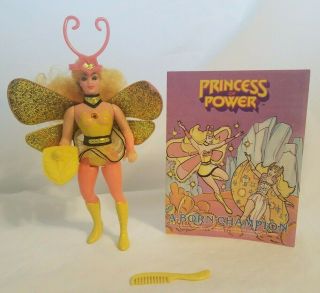 Complete/beautiful/rare/vintage: Sweet Bee From She - Ra Princess Of Power & Comic
