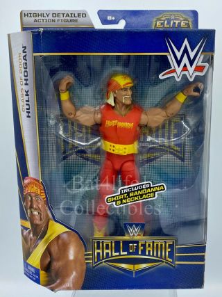 2014 Hulk Hogan Wwe Elite Hall Of Fame Class Of 2005 Figure