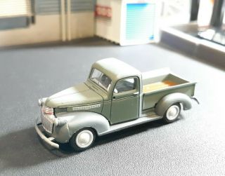 Ho 1/87 Scale Classic Metal 1941 - 1946 Chevrolet Pickup Truck No Mirrors