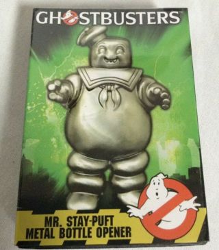 Sdcc 2015 Ghostbusters Angry Stay Puft Metal Bottle Opener - Le 3000 - Nib