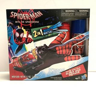 Spider - Man: Into The Spider - Verse Miles Morales Web Slinger 2 In 1