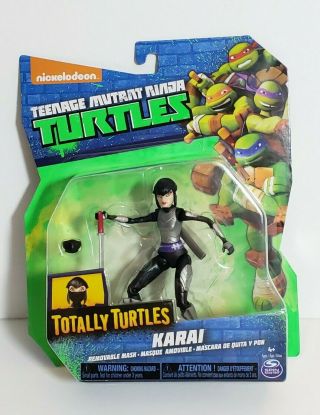 Teenage Mutant Ninja Turtles Tmnt Totally Turtles Karai Figure Mask Nickelodeon