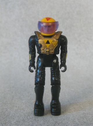 Starcom General Von Dar Action Figure Shadow Force Coleco 1986 Purple Visor