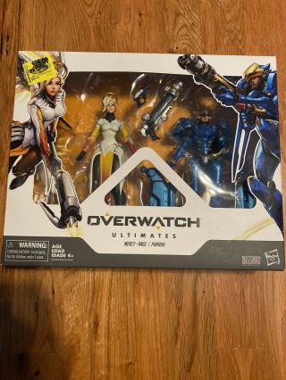 Overwatch Ultimates 6 " Pharah And Mercy Dual Pack 2 Action Figures Hasbro