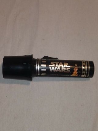 Star Wars Light Saber Flashlight 1977 Vintage With Guard - Rare