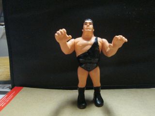Hasbro Wwf " Andre The Giant " Figure Rare With Good Arm Action $1 Opening Bid