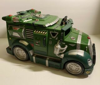 Teenage Mutant Ninja Turtles Battle Shell Armored Attack Truck 2002 Toy