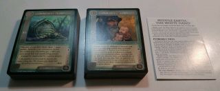 Middle Earth Ccg Meccg White Hand Twh Complete Common & Uncommon Set 75 Cards