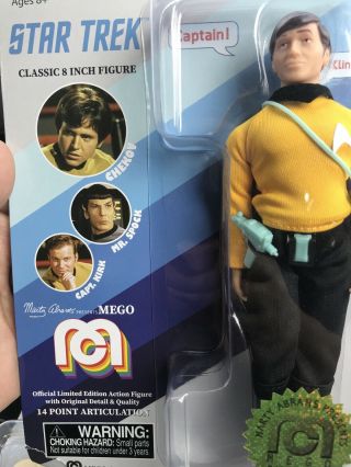 Mego Star Trek Chekov 8” Figure Limited Editon Target Exclusive