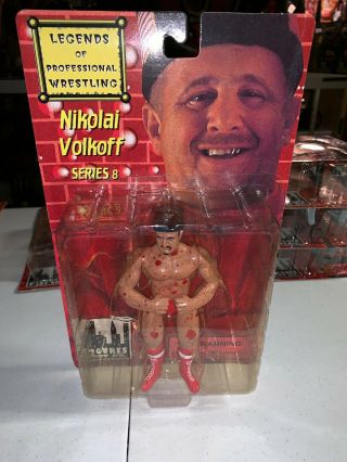Legends Of Professional Wrestling Series 8 Bloody Nikolai Volkoff Action Figure