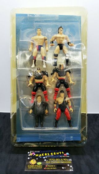 1997 Wwf Royal Rumble Jakks Wrestling Ring Action Figure 6 Pack Set Wwe