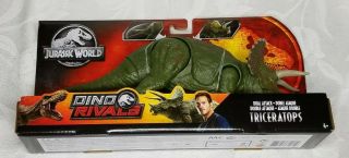 Jurassic World Dino Rivals Triceratops Dual Attack Hard To Find