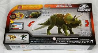 Jurassic World Dino Rivals Triceratops Dual Attack Hard To Find 2