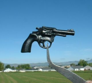 Custom Pistol Weapon For Indiana Jones 12” Doll Vintage 1981 Rotla