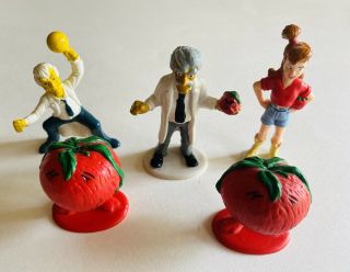 Attack Of The Killer Tomatoes Pvc Figures Rare Hard To Find Applause Toys