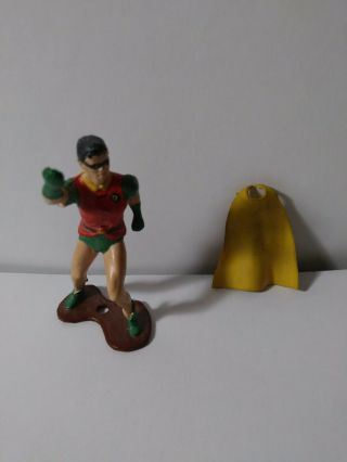 Vintage 3 Inch Robin Figure - 1966 Ideal Justice League Playset - Rare