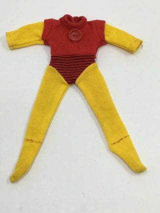 Vintage Mego Iron Man Outfit Jumpsuit Wgsh For 8 Inch Figure 1970 