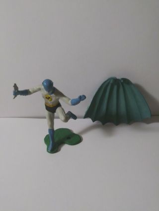Vintage 3 Inch Batman Figure - 1966 Ideal Justice League Playset - Rare