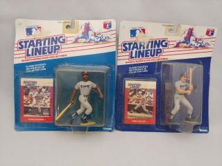 1988 Kenner Starting Lineup Ozzie Guillen Mlb Chicago White Sox & Harold Baines