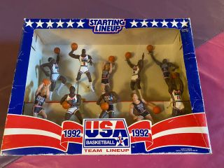 Kenner Starting Lineup 1992 Usa Olympic Basketball Dream Team Set Michael Jordan