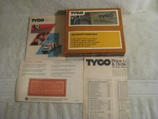 Vintage Tyco Ho Scale Transformer Railroad Train Power Pack 899v W/box